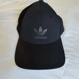ADIDAS UNISEX SNAP BACK BLACK HAT